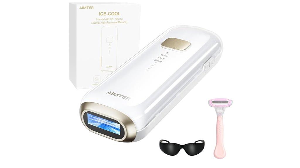 sapphire ice cooling hair removal