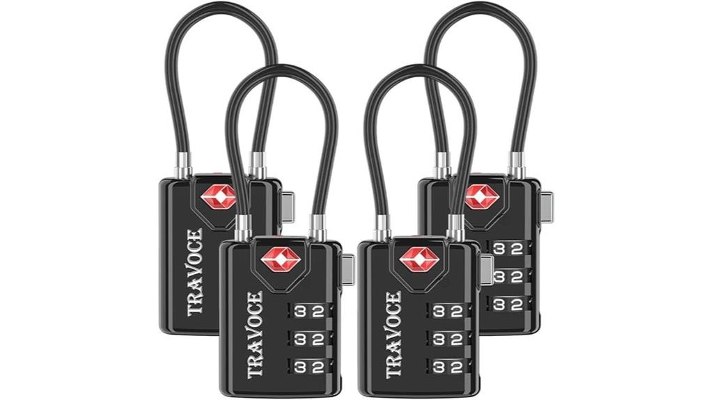 secure travel lock set