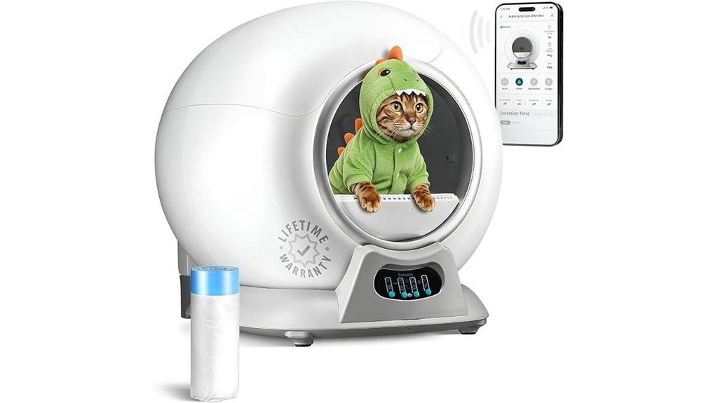 self cleaning multi cat litter box