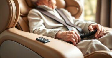 senior massage chair safety