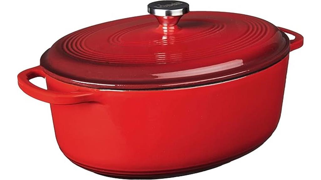 seven quart enameled dutch oven