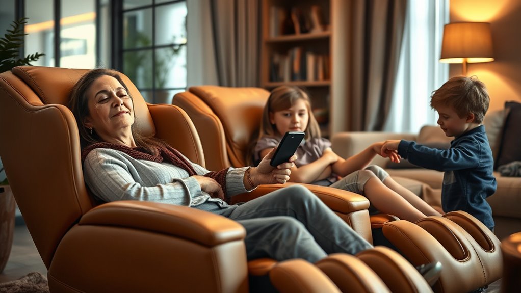 shared family massage chair