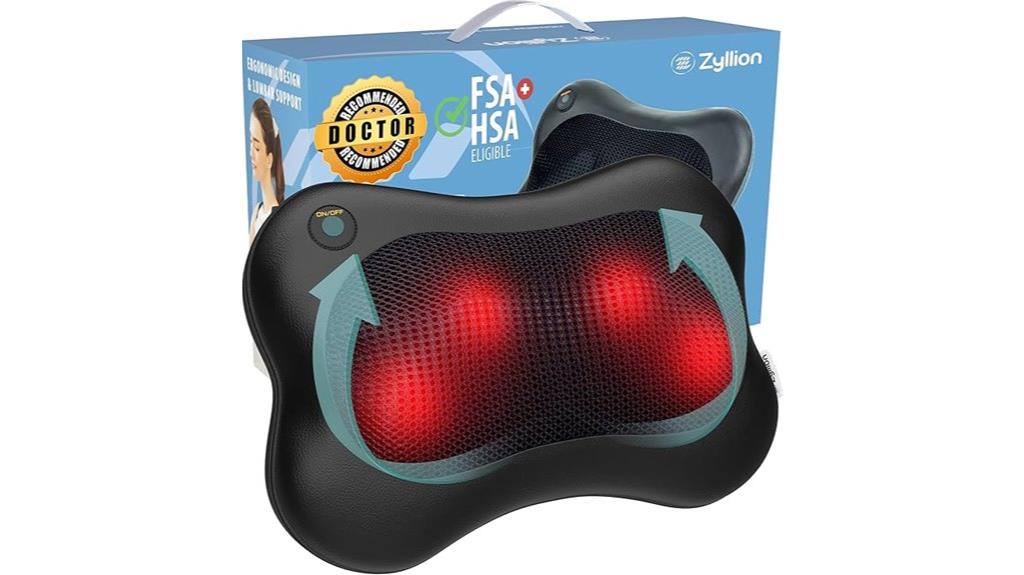 shiatsu back neck massager