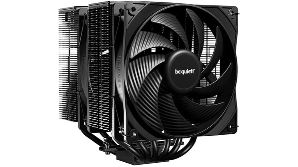 silent black cpu cooler