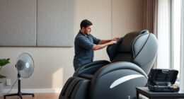 silent massage chair tips