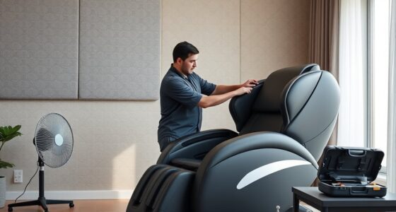 silent massage chair tips