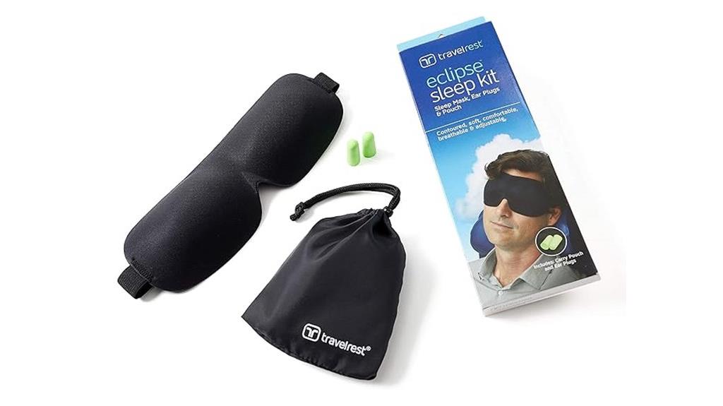 sleep mask with earplugs
