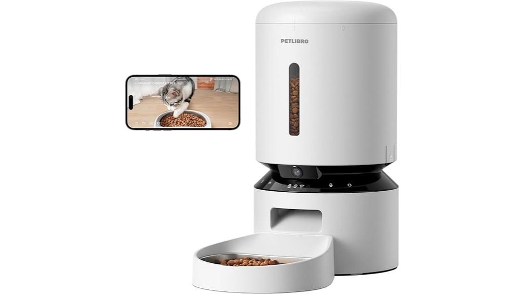 smart camera pet feeder