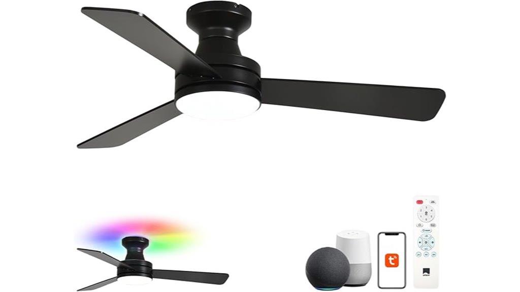 smart ceiling fan with lights