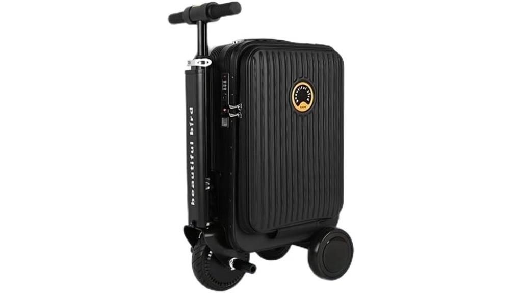 smart electric ride on luggage