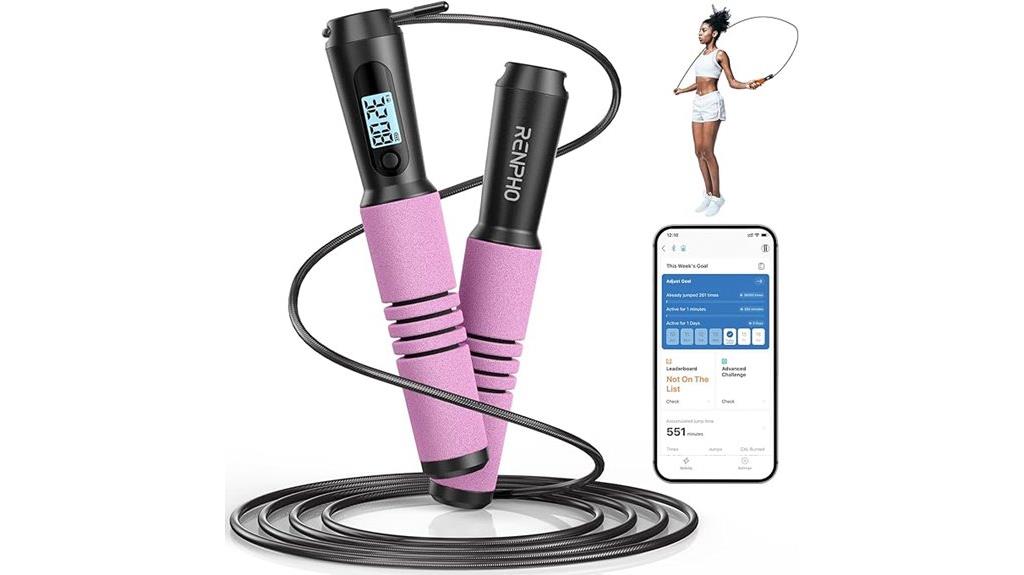 smart jump rope with app