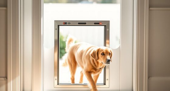 smart microchip pet doors