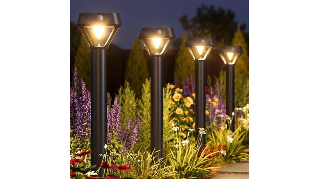smart solar pathway lights