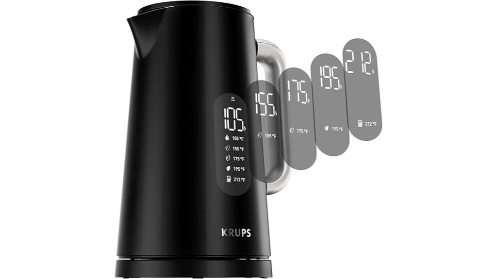 smart temp digital kettle