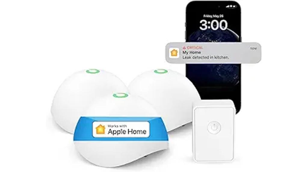 smart water leak sensor pack