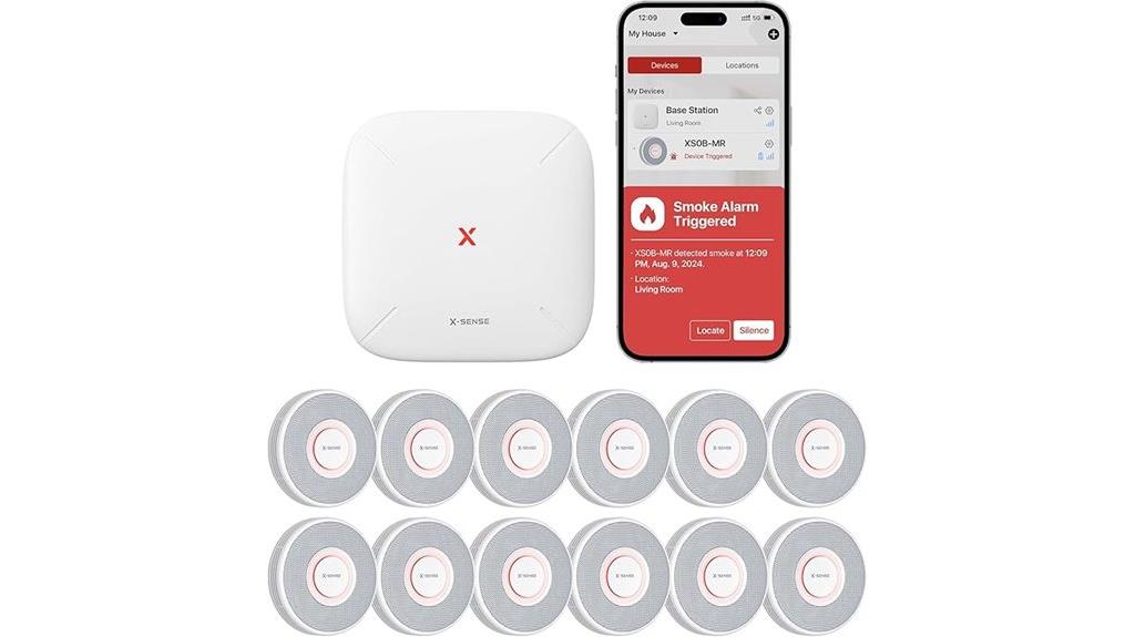 smart wi fi voice smoke detector