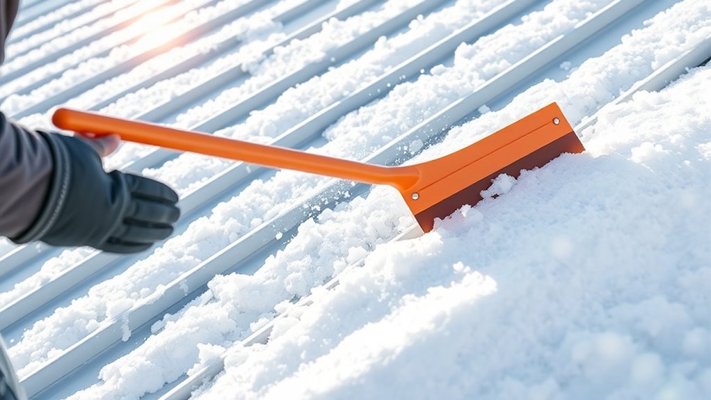 snow roof rake considerations