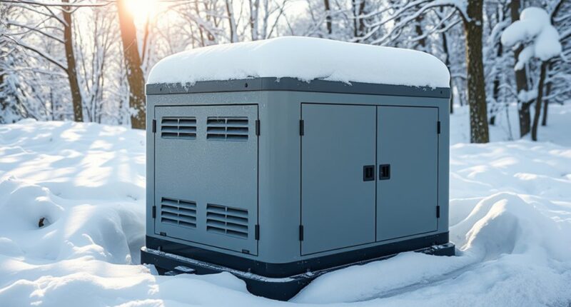 snowproof generator enclosure options