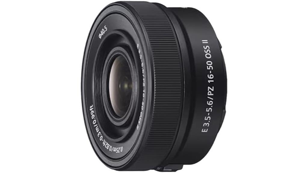 sony zoom lens specifications