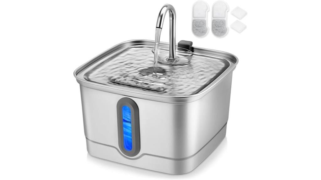 stainless steel 3l fountain