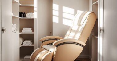 store massage chair off season