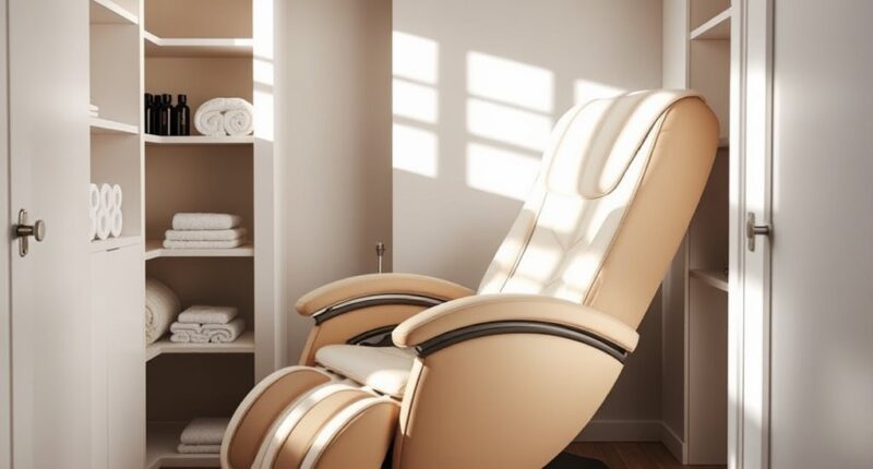 store massage chair off season