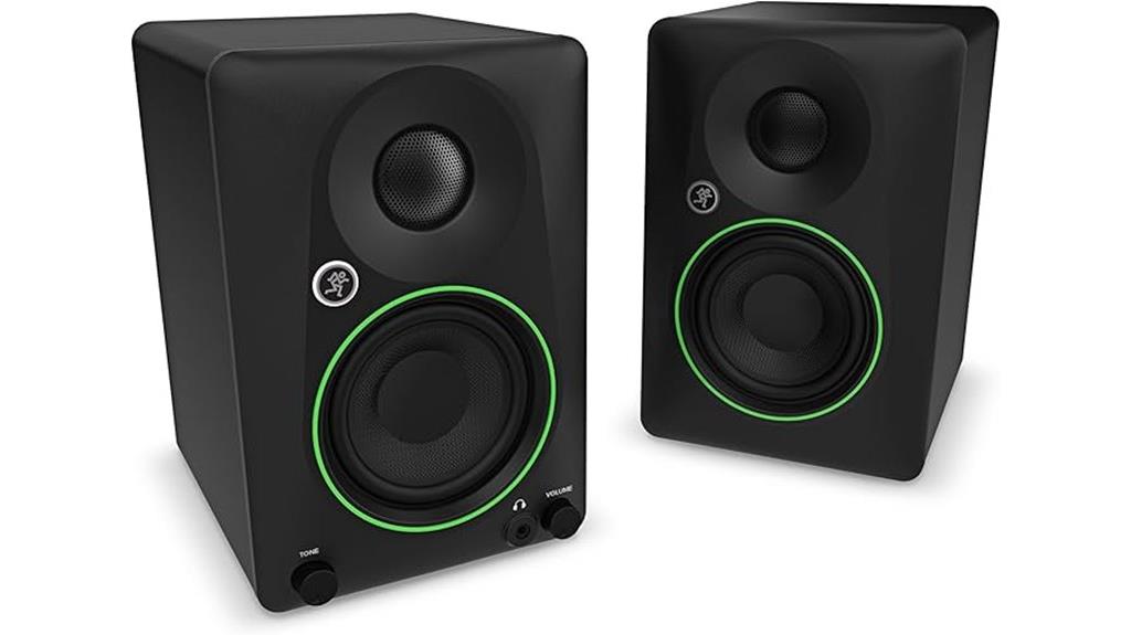 studio monitors with tone