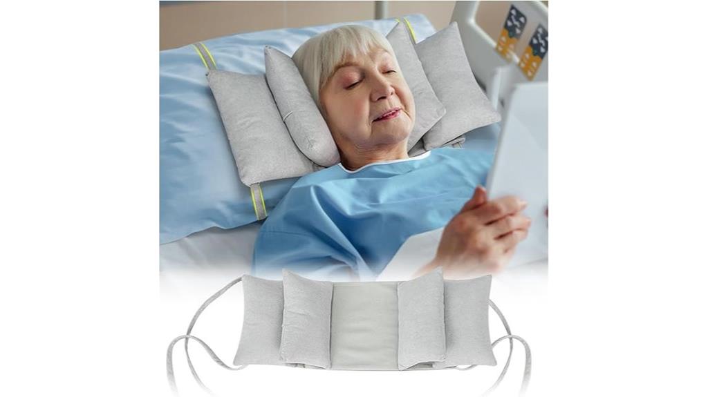 supports neck during sleep