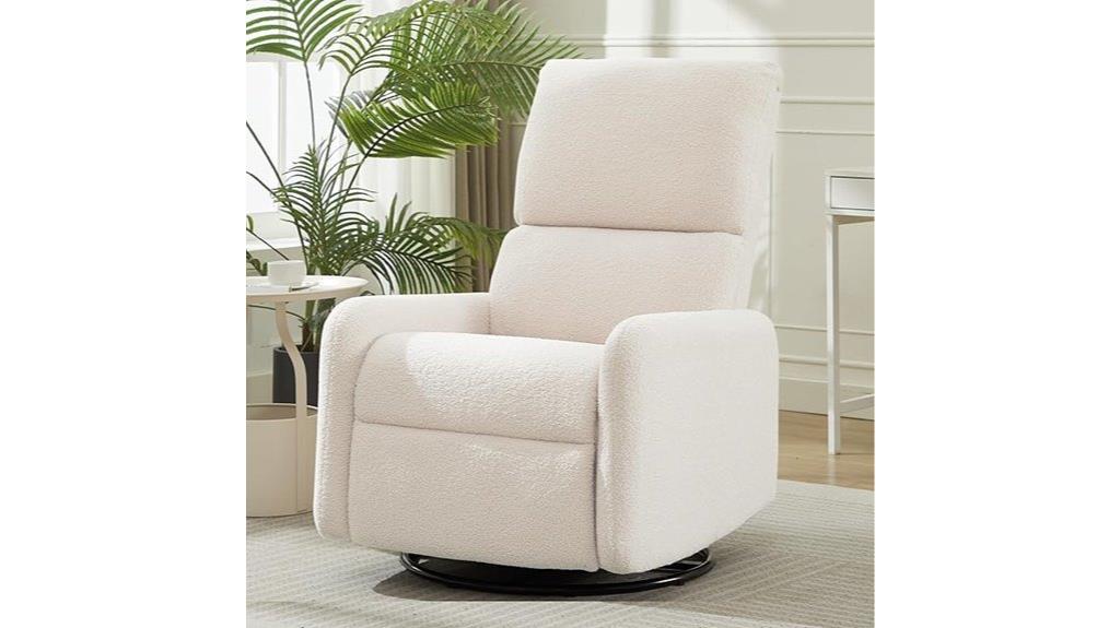 swivel chair with pockets