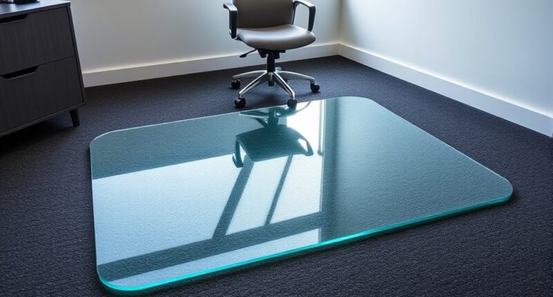 tall user chair mats