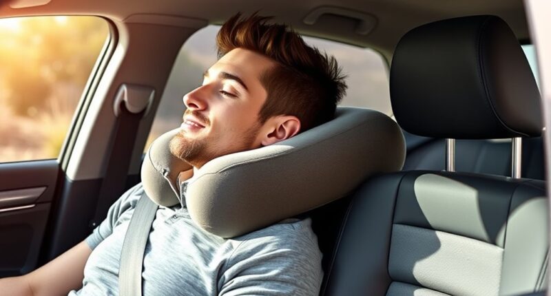 tall user headrest pillows