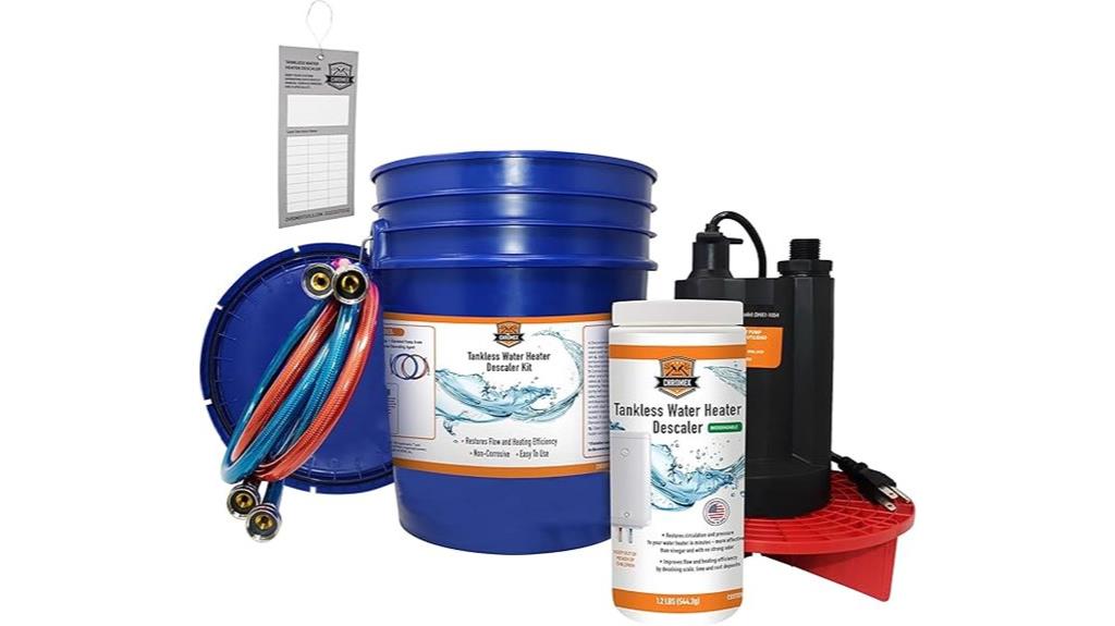 tankless water heater cleaner