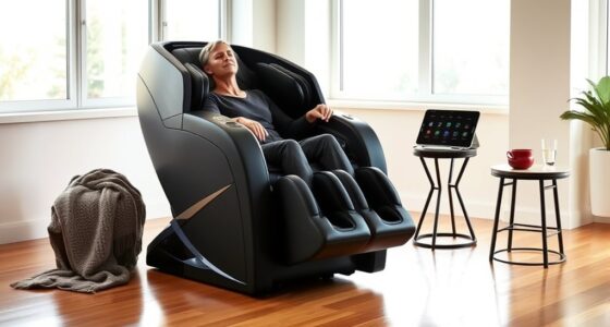 test massage chair comfort