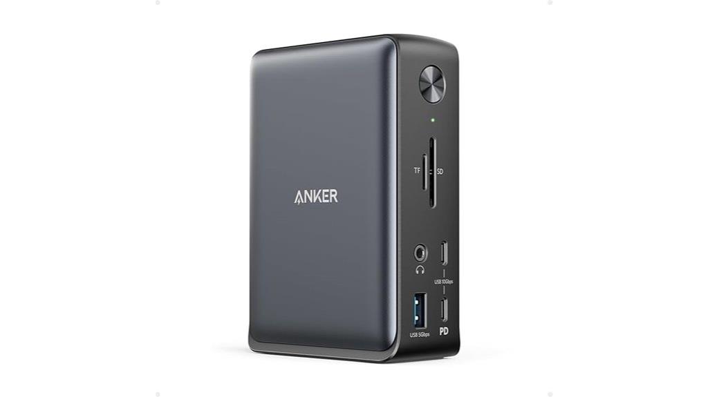 thirteen in one usb c dock