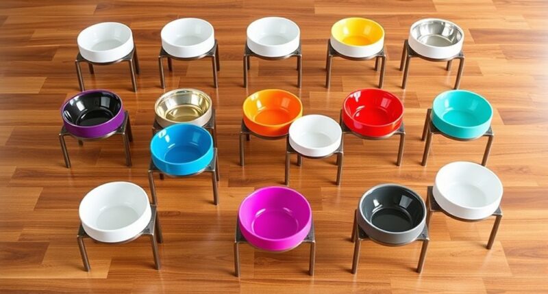 top adjustable pet bowls