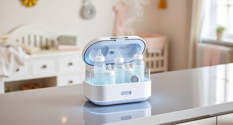 top baby bottle sterilizer options