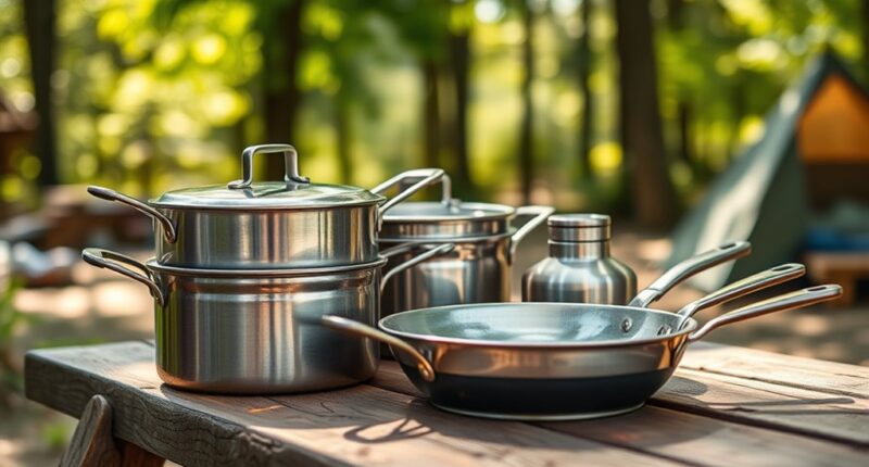 top camping cookware sets