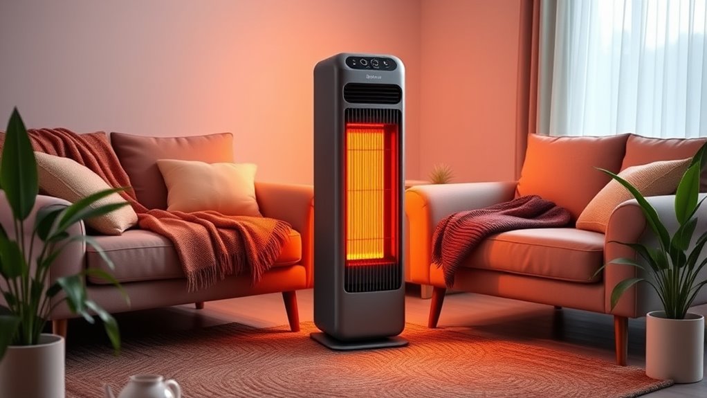 top ceramic heaters with thermostats