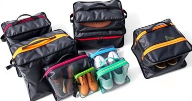 top compact travel shoe bags