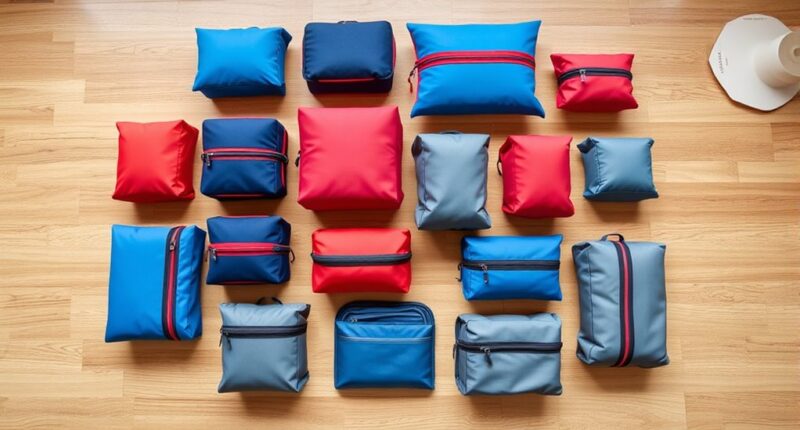 top compression packing cubes