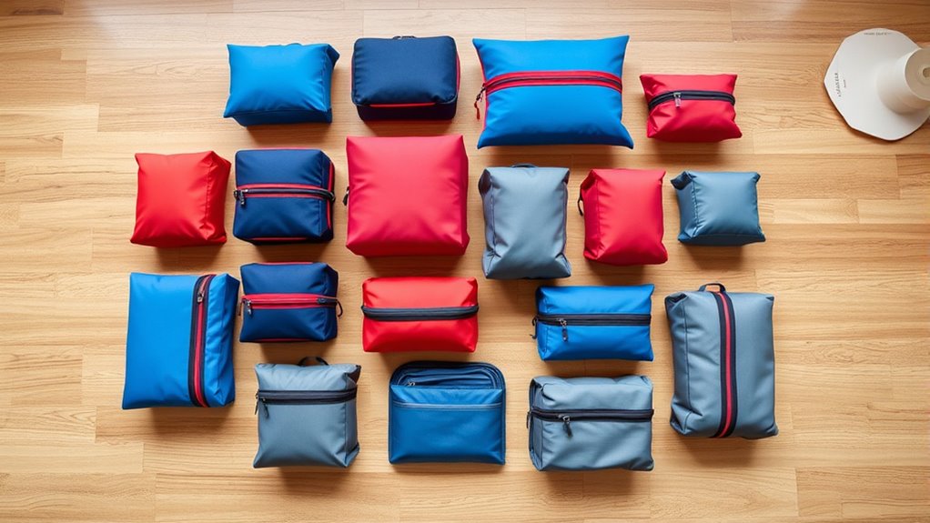 top compression packing cubes