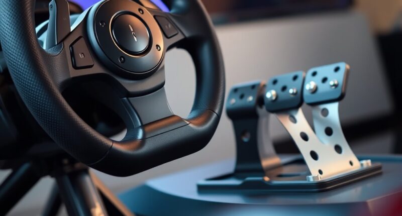 top console racing wheel sets