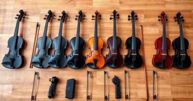 top electric violin starter kits