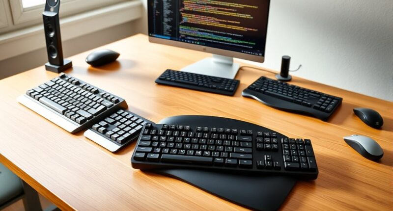 top ergonomic keyboard options