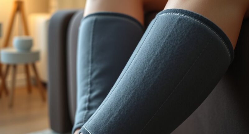 top fabric calf massagers