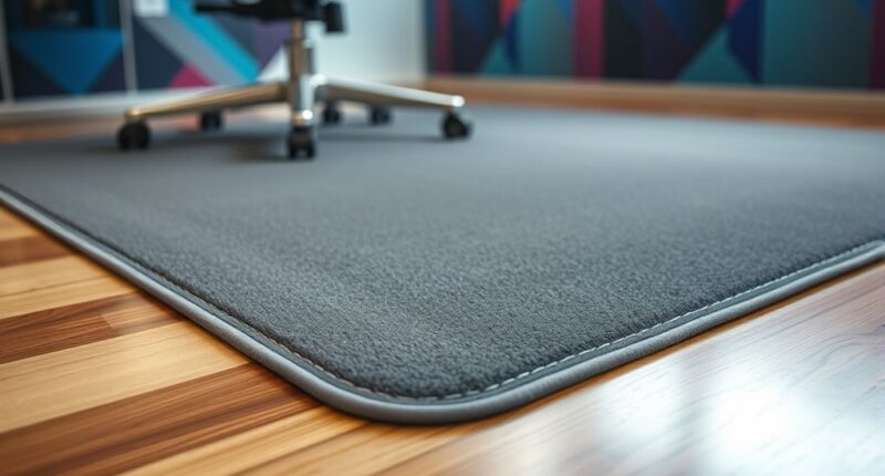 top fabric chair mats
