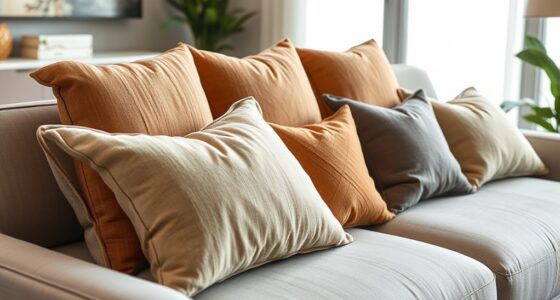 top fabric headrest pillows