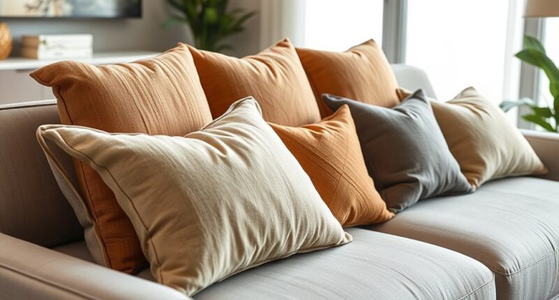 top fabric headrest pillows