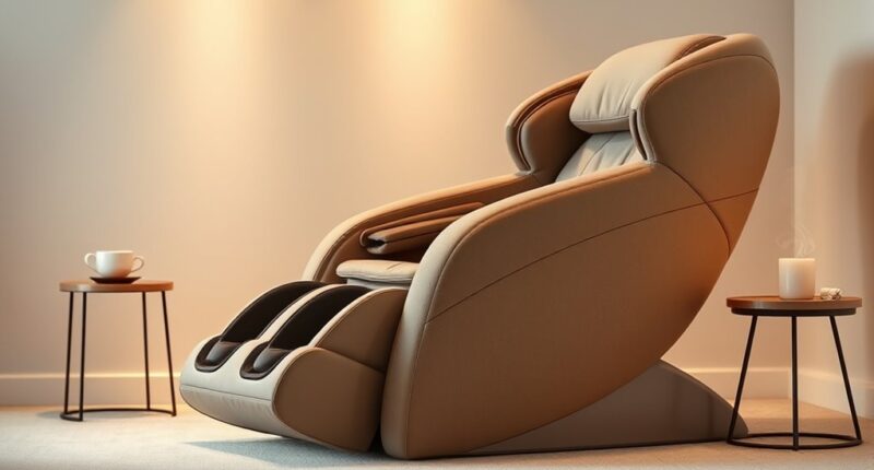 top fabric shiatsu massage chairs