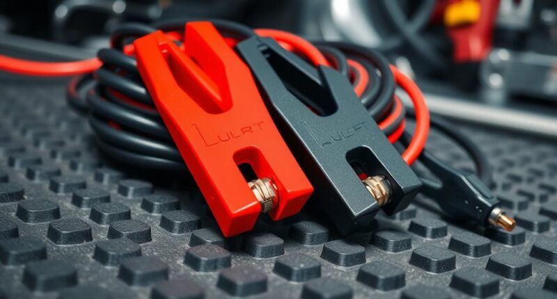 top heavy duty car jumper cables